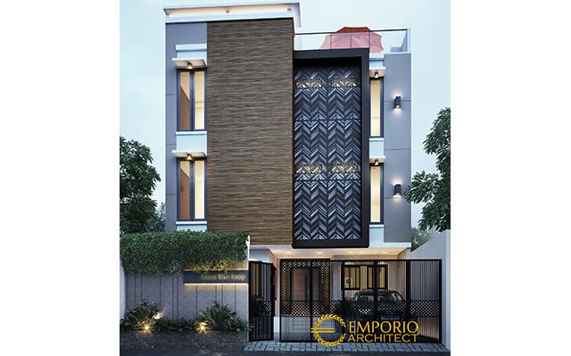 Mr. Adi Modern Boarding House 3 Floors Design - Bandung