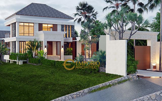 Mrs. Winona Villa Bali House 2 Floors Design - Bandung