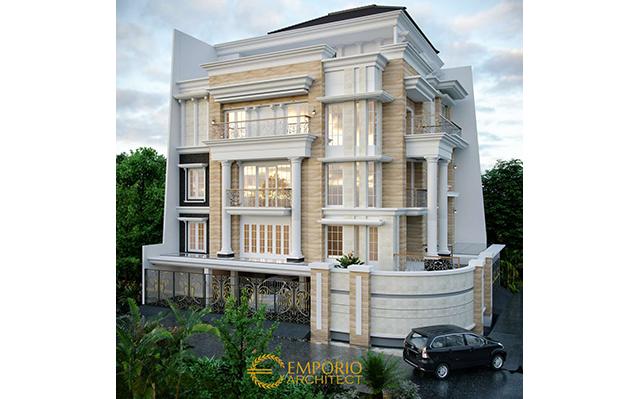 Mr. Sulaiman Classic House 3.5 Floors Design - Bandung, Jawa Barat
