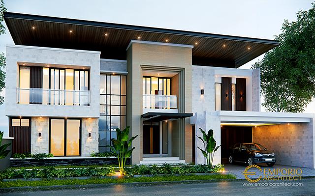 Mr. WLM 309 Modern House 2 Floors Design - Bekasi