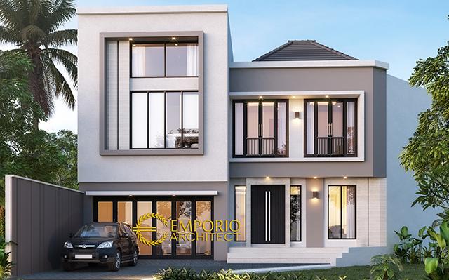 Mrs. Sandra Modern House 2 Floors Design - Bekasi