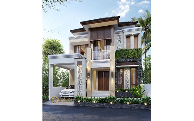 Mr. Indra Villa Bali House 2 Floors Design - Bintaro, Tangerang Selatan