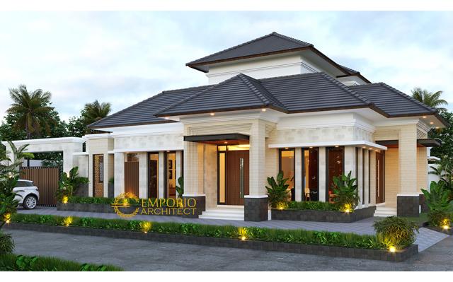 Desain Rumah Villa Bali 2 Lantai Bapak Fauzal di  Aceh