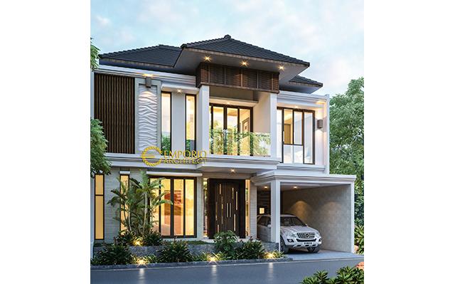 Mr. Rico Villa Bali House 2 Floors Design - Bogor