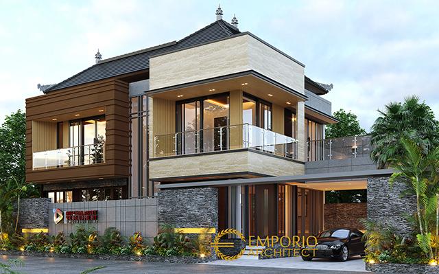 Mr. Didik Firmansyah Modern Office and House 2 Floors Design - Buleleng, Bali