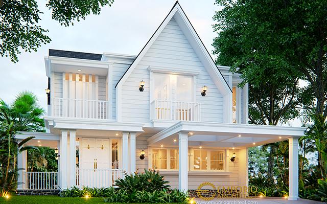 Mr. Hakim American Classic House 2 Floors Design - Cibubur, Jakarta Timur
