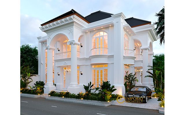 dr. Lia Classic Mediterranean House 2 Floors Design - Denpasar, Bali