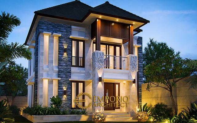 Desain Rumah Villa Bali 2 Lantai Bapak Restu di  Denpasar, Bali
