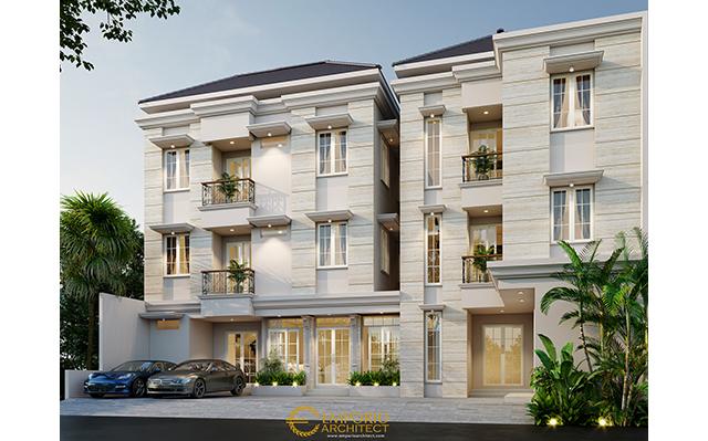 Desain Kost Classic 3 Lantai Ibu Lusi di  Depok