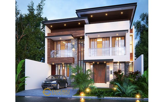 Mr. Iskandar Modern House 2 Floors Design - Depok, Jawa Barat