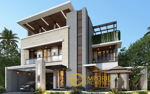 Mr. Anggi Modern House 3 Floors Design - Depok, Jawa Barat