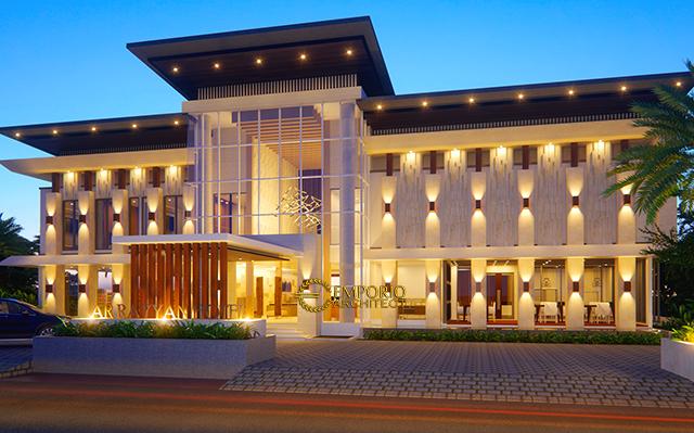 Ar Rayyan Modern Hotel 2 Floors Design - Banjarmasin, Kalimantan Selatan