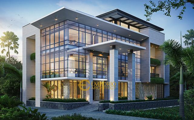 Mr. Wiantono Modern Office 3 Floors Design - Jatibening, Bekasi