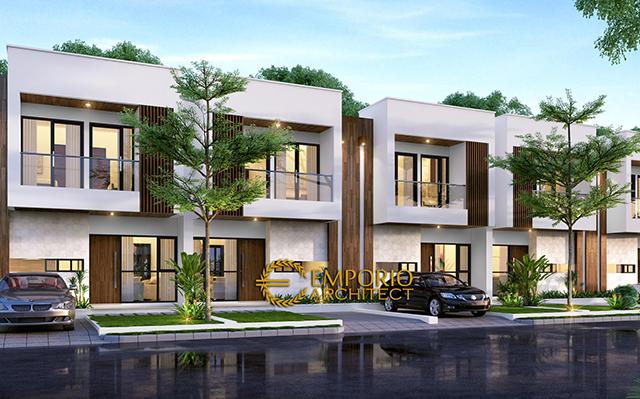 Desain Perumahan Modern 2 Lantai Green Bamboo Terrace di  Tajur, Bogor, Jawa Barat