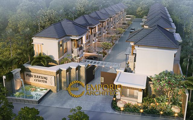 Desain Puri Bakung Cluster Style Villa Bali 2 Lantai di  Ungasan, Badung, Bali