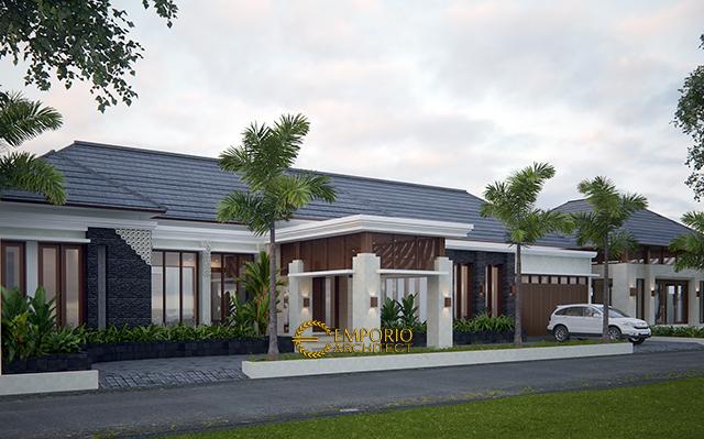 Mr. Cicip Villa Bali House 1 Floor Design - Tasikmalaya, Jawa Barat
