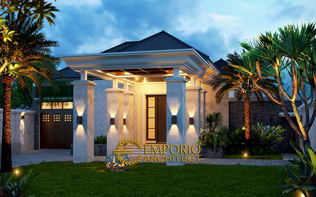 Mr. Faisal Villa Bali House 1 Floor Design - Pontianak