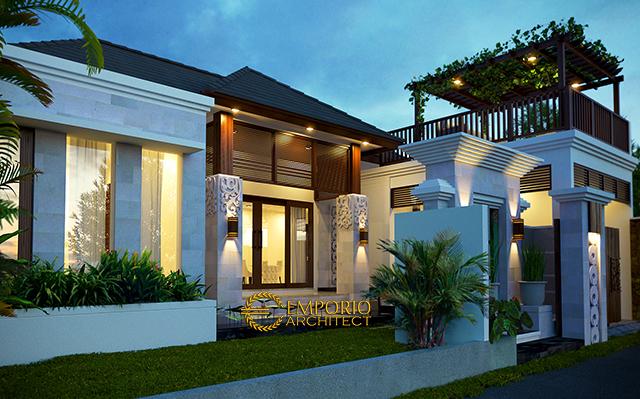 Mr. Krisna Villa Bali House 1 Floor Design - Kerobokan, Badung, Bali