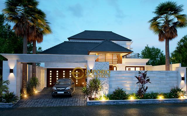 Mr. Kustanto Villa Bali House 2 Floors Design - Jakarta