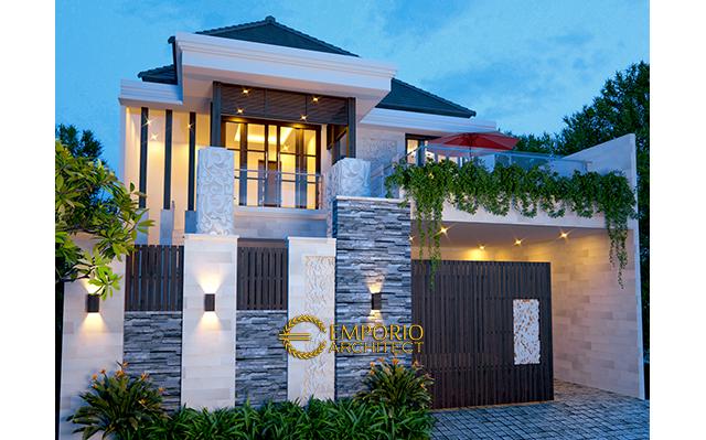 Mr. Soeharmin Villa Bali House 2 Floors Design - Semarang, Jawa Tengah