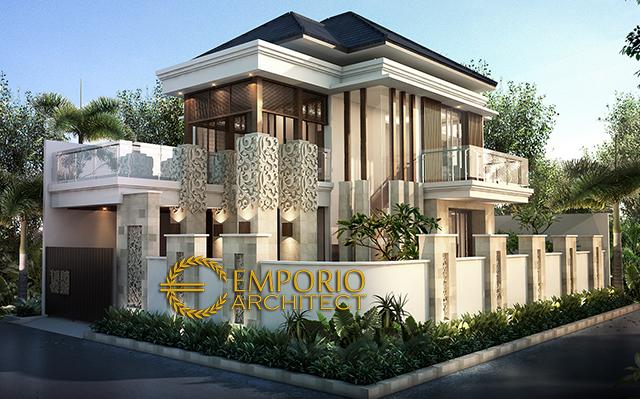 Mr. Syafari Villa Bali House 2 Floors Design - Jakarta