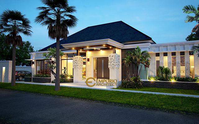 Mr. Wiantono Villa Bali House 1 Floor Design - Bekasi