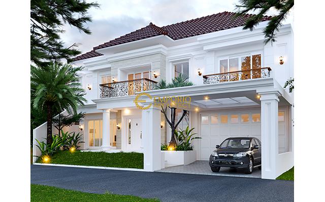 Mr. Yanson Hutabarat Classic House 2 Floors Design - Cibubur, Jakarta