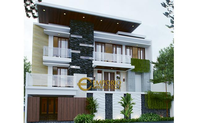 Mrs. Elly Modern House 3 Floors Design - Jakarta