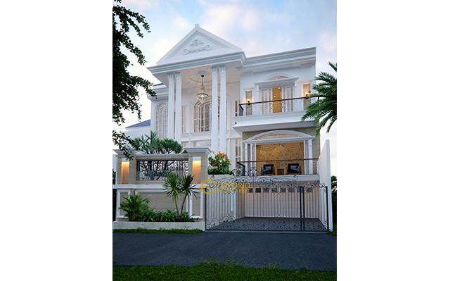 Mrs. Endang Classic House 2 Floors Design - Cibubur, Jakarta