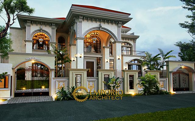 Mrs. Hapsari Mediterranean House 2 Floors Design - Cibubur, Jakarta Timur