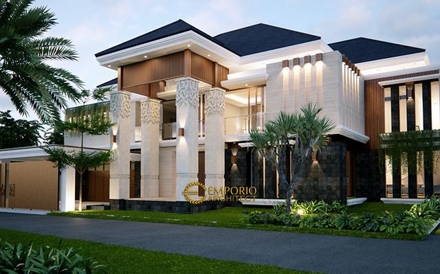 Mrs. Tirza Villa Bali House 2 Floors Design - Jakarta