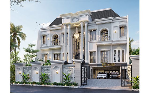 Mr. CLV Classic House 3 Floors Design - Jakarta Selatan