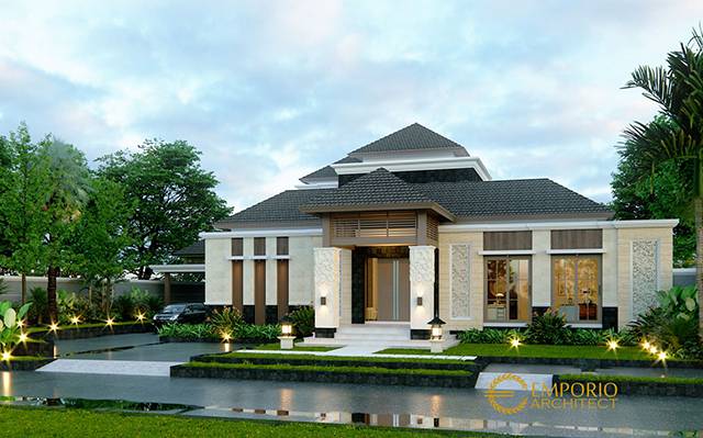 Mr. Chandra Villa Bali House 2 Floors Design - Jakarta