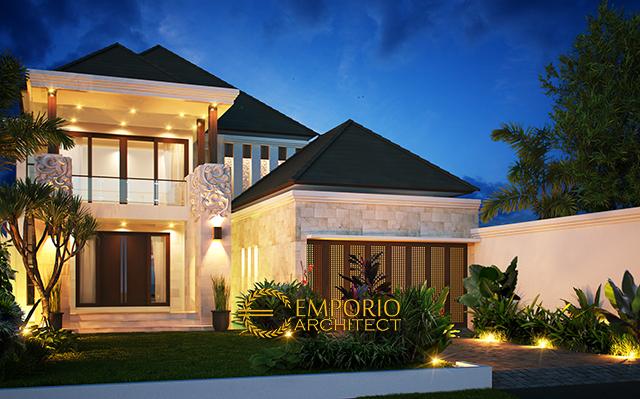 Mr. Ginting Villa Bali House 2 Floors Design - Mamuju, Sulawesi Barat