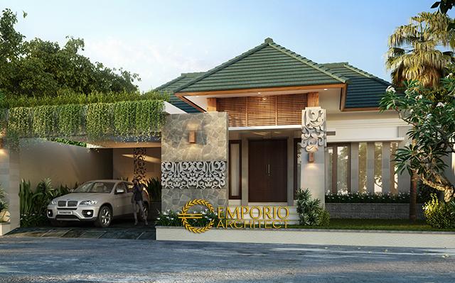 Mr. Ilham Villa Bali House 1 Floor Design - Jakarta