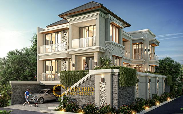 Mr. Kris Villa Bali House 4 Floors Design - Jakarta