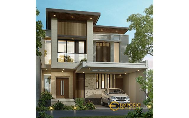 Mr. Ricky Modern House 2 Floors Design - Bekasi