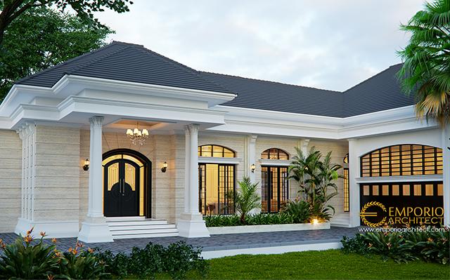 Mr. Taruna Classic House 1 Floor Design - Jakarta