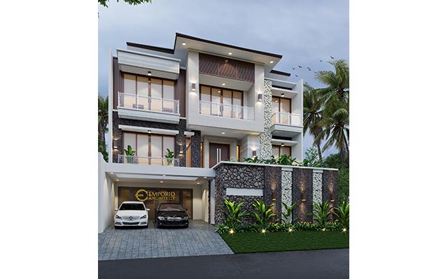 Mrs. Elisabeth Modern House 2.5 Floors Design - Jakarta