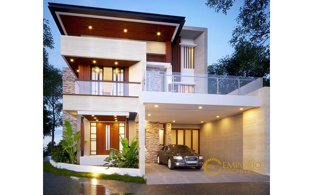 Mrs. Gitasha Modern House 3 Floors Design - Jakarta