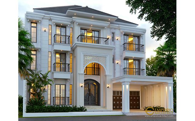 Mrs. INS Classic House 3 Floors Design - Jakarta