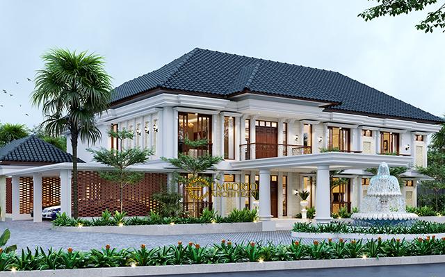 Desain Rumah Classic 2 Lantai Mr. C di  Jakarta