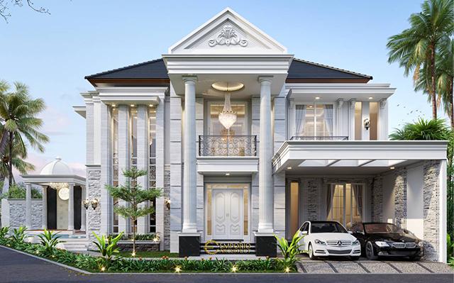 Mr. Biladil Classic House 2 Floors Design - Jakarta Timur