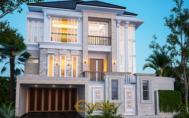 Mr. Mulya Classic House 3 Floors Design - Jakarta Utara
