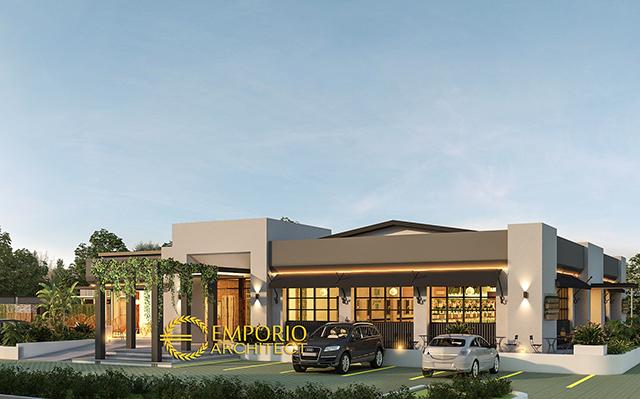 Mr. Ahmad Modern Restaurant 1 Floor Design - Karawang, Jawa Barat