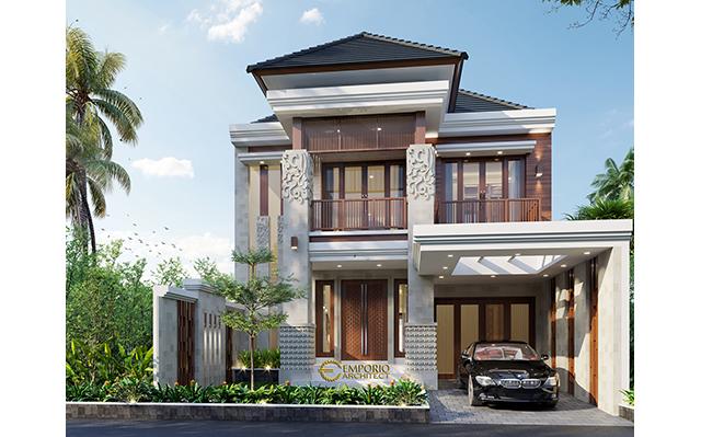 Mr. Haeran Villa Bali House 2 Floors Design - Kotabaru, Kalimantan Selatan