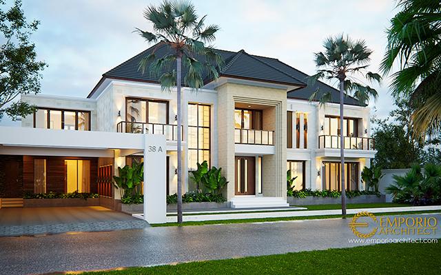 Desain Rumah Villa Bali 2 Lantai Bapak Yudi di  Kutai Kartanegara, Kalimantan Timur