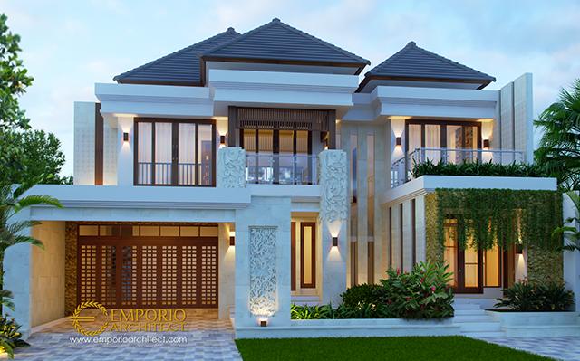 Mr. Sigit Villa Bali House 2 Floors Design - Madiun, Jawa Timur