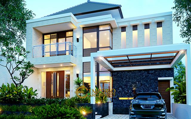 Desain Rumah Modern 2 Lantai Bapak Ivan di  Manado, Sulawesi Utara