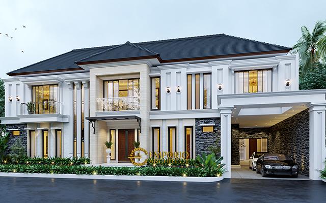 Desain Rumah Classic 2 Lantai Bapak Toni di  Manado, Sulawesi Utara